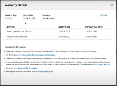 Dell EMC Warranty Lookup | Dell Serial Lookup | Top Gun